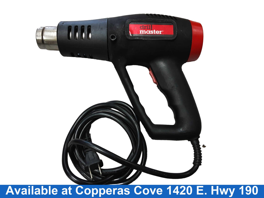 Drill Master 63104 Black Heat Gun