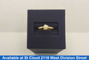 Women's Ring - Solitaire - Yellow Gold 10k (.417) 1.2 grams Size 7.5