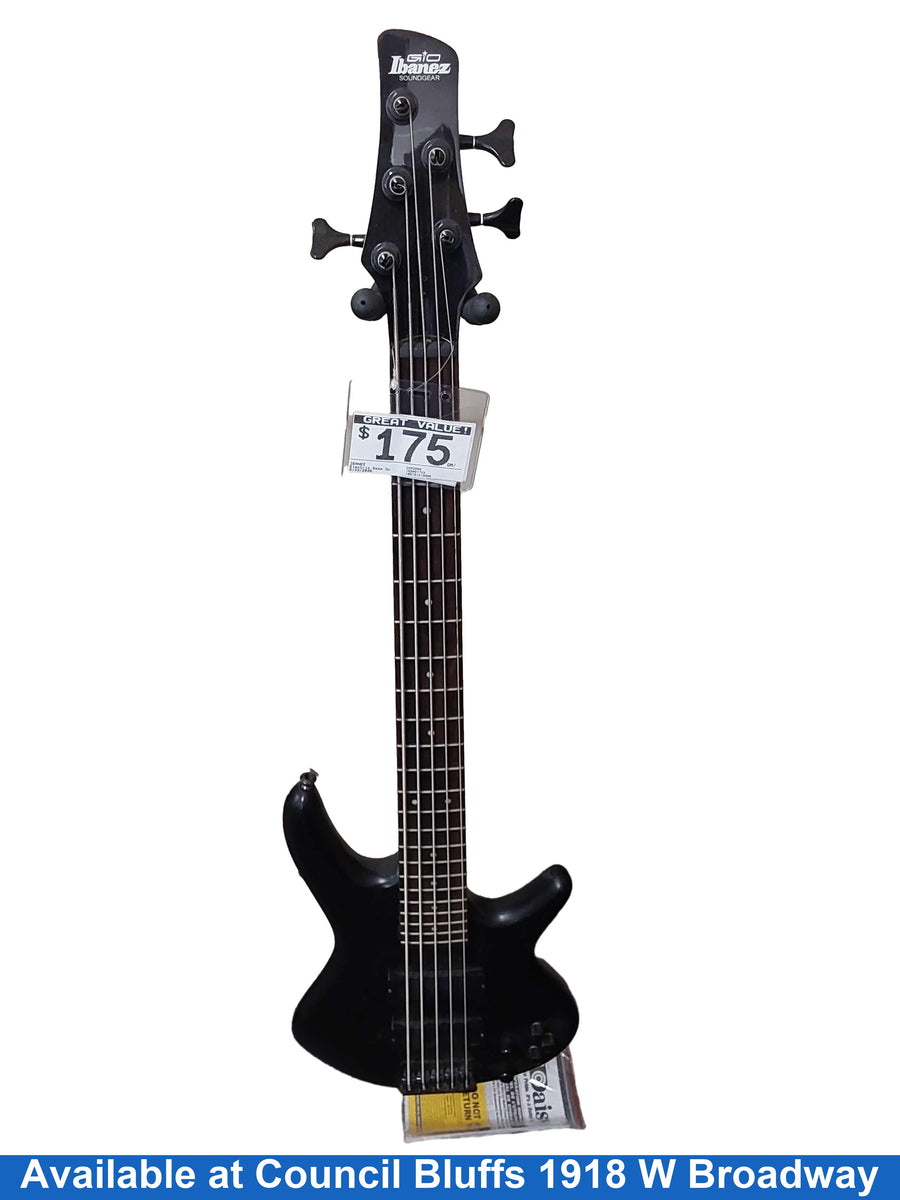Ibanez Gsr205b Black Electric Bass Guitar