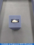Ring - Engagement Set - Yellow Gold 14k (.585) 4.8 grams Size 4.5