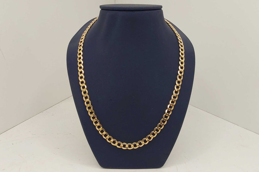 Chain - Yellow Gold 14k (.585) 13.36 grams 24 inch