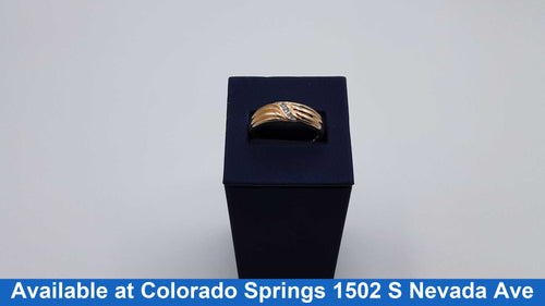 Ring - Wedding Band - Yellow Gold 14k (.585) 6 grams Size 11.5