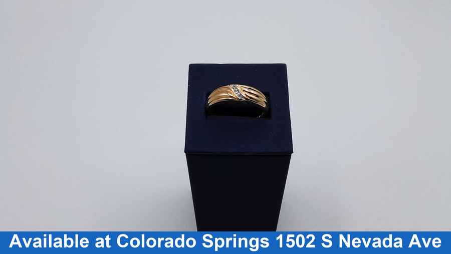 Ring - Wedding Band - Yellow Gold 14k (.585) 6 grams Size 11.5