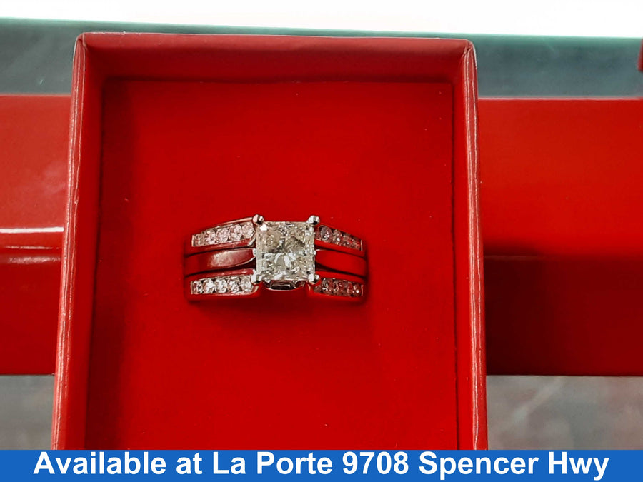 Women's Ring - White Gold 14k (.585) 9.8 grams Size 8