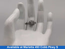 Women's Ring - White Gold 14k (.585) 4.4 grams Size 7