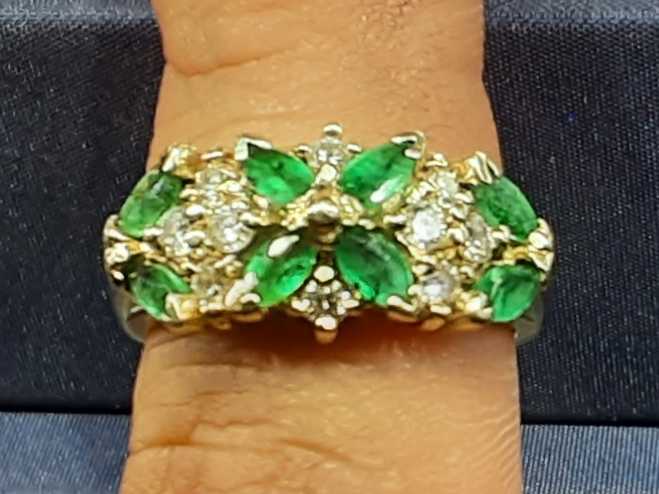 Women's Ring - Yellow Gold 14k (.585) 4.7 grams Size 7