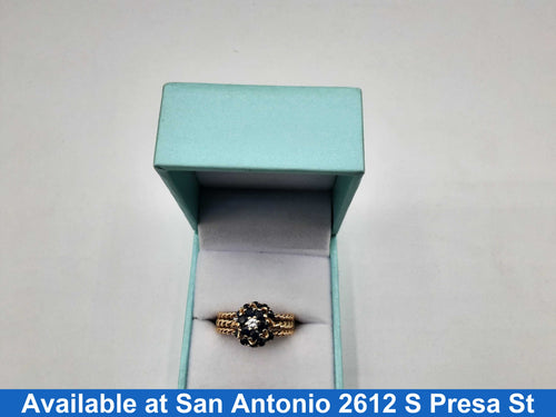 Women's Ring - Yellow Gold 14k (.585) 7 grams Size 9