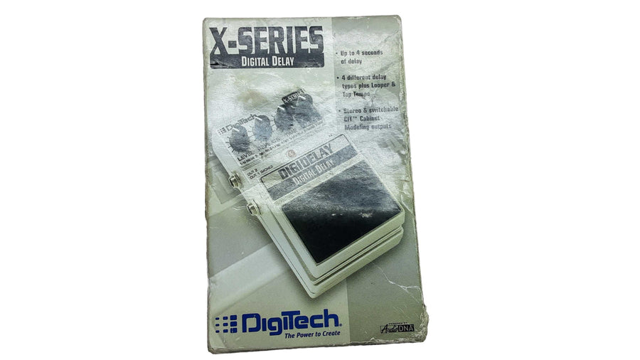 Digitech X-series Digital Delay Silver Midi Foot / Pedalboard Controller