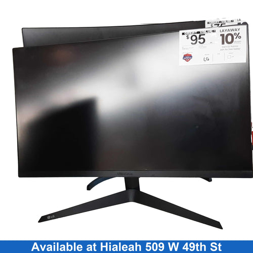 Lg 27gq40w Black Computer Monitor