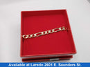 Figaro Bracelet - Yellow Gold 10k (.417) 13.6 grams 7 inch