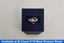 Ring - Engagement Set - White Gold 14k (.585) 4.54 grams Size 7