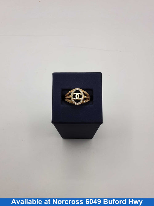 Women's Ring - Yellow Gold 14k (.585) 3.3 grams Size 20