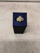 Women's Ring - Yellow Gold 14k (.585) 8 grams Size 20