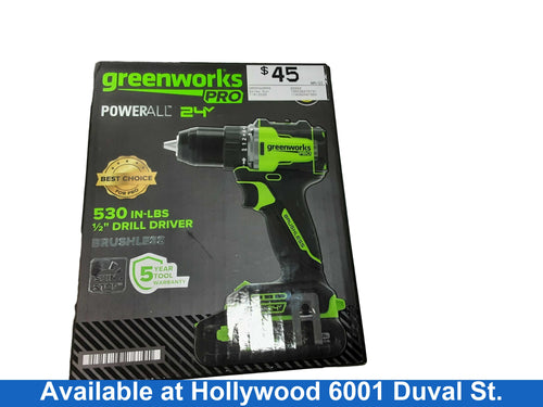 Greenworks Dd560 Green Cordless Screw Gun