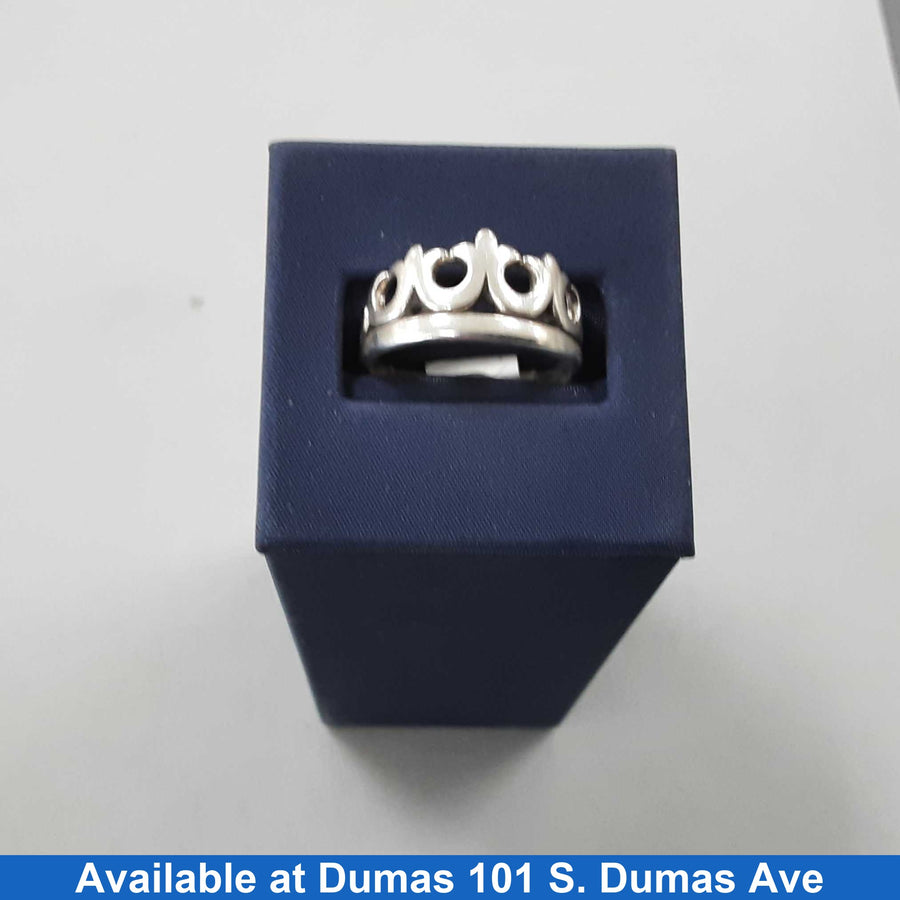 Women's Ring - Silver 4.1 grams Size 10