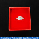 Women's Ring - White Gold 14k (.585) 3.5 grams Size 5