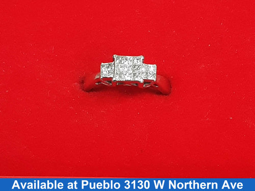 Women's Ring - Yellow Gold 10k (.417) 2.7 grams Size 6.5