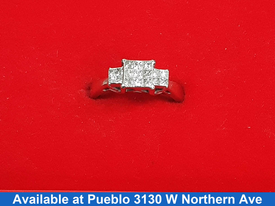 Women's Ring - Yellow Gold 10k (.417) 2.7 grams Size 6.5