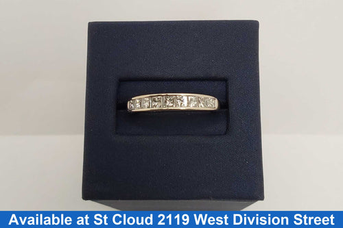 Women's Ring - Anniversary - White Gold 14k (.585) 2.66 grams Size 8