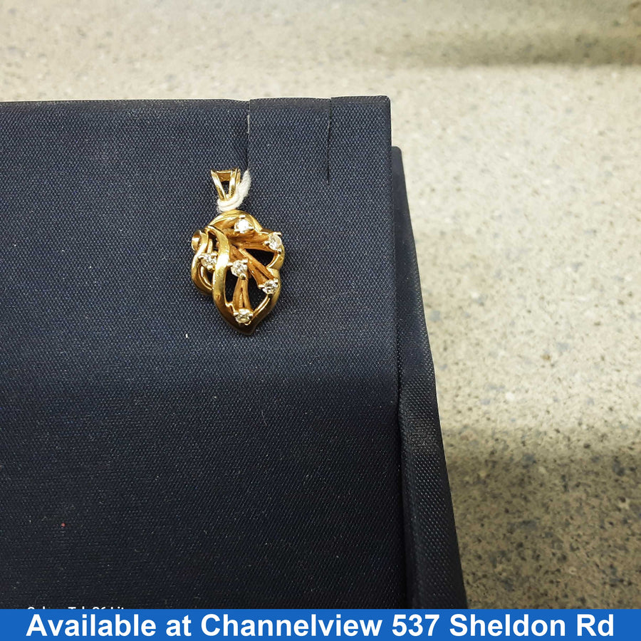Nugget Pendant - Yellow Gold 14k (.585) 1.5 grams