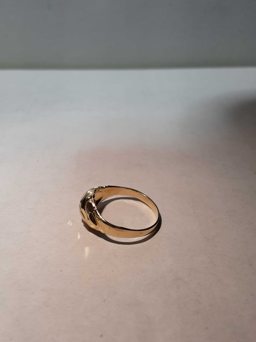 Women's Ring - Yellow Gold 10k (.417) 1.6 grams Size 4