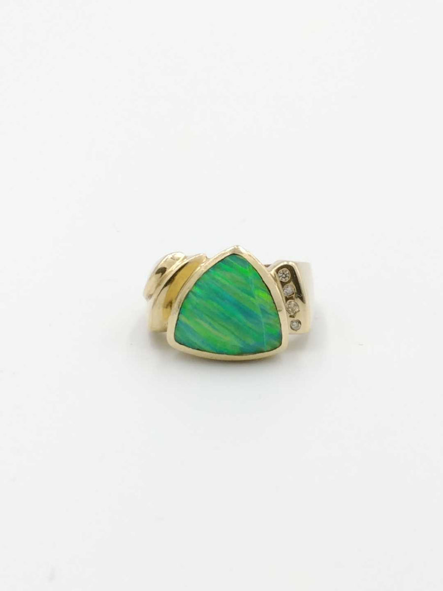 Men's Ring - Yellow Gold 10k (.417) 8.4 grams Size 7