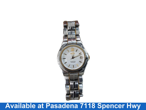 Seiko 8f32-9701j Silver Regular Watch
