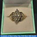 Women's Ring - Yellow Gold 14k (.585) 5.5 grams Size 5