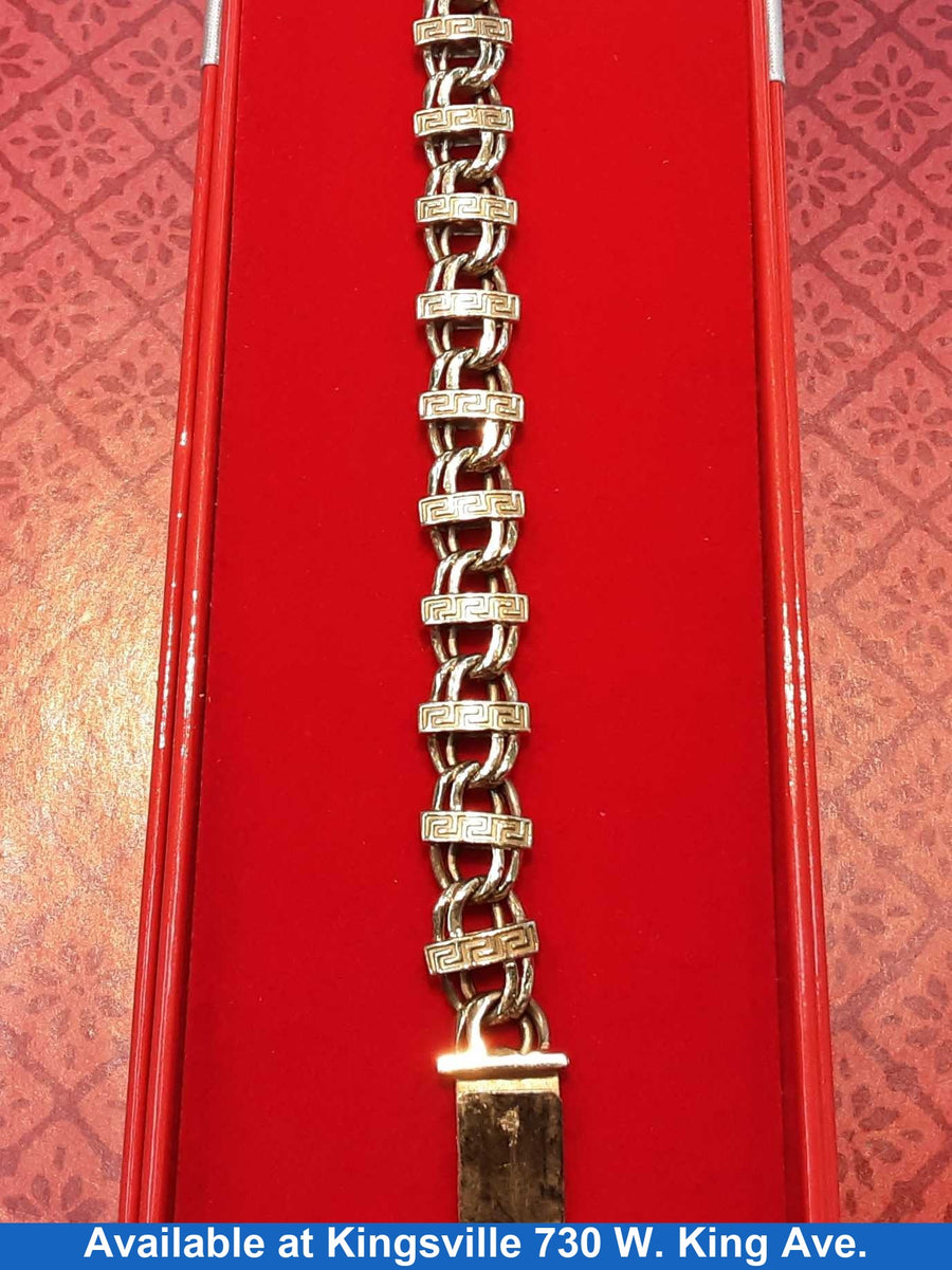 Bracelet - Yellow Gold 10k (.417) 25.1 grams 8 inch