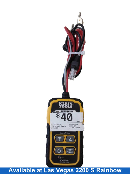 Klein Tools Vdv500-063 Yellow Electrical Testing Instrument