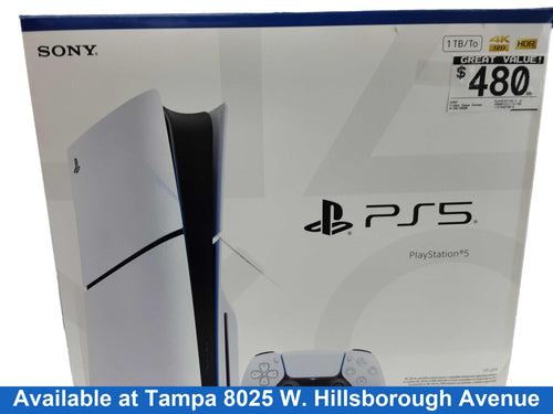Sony Playstation 5 (Slim - 1tb) 1 Tb White Video Game Console