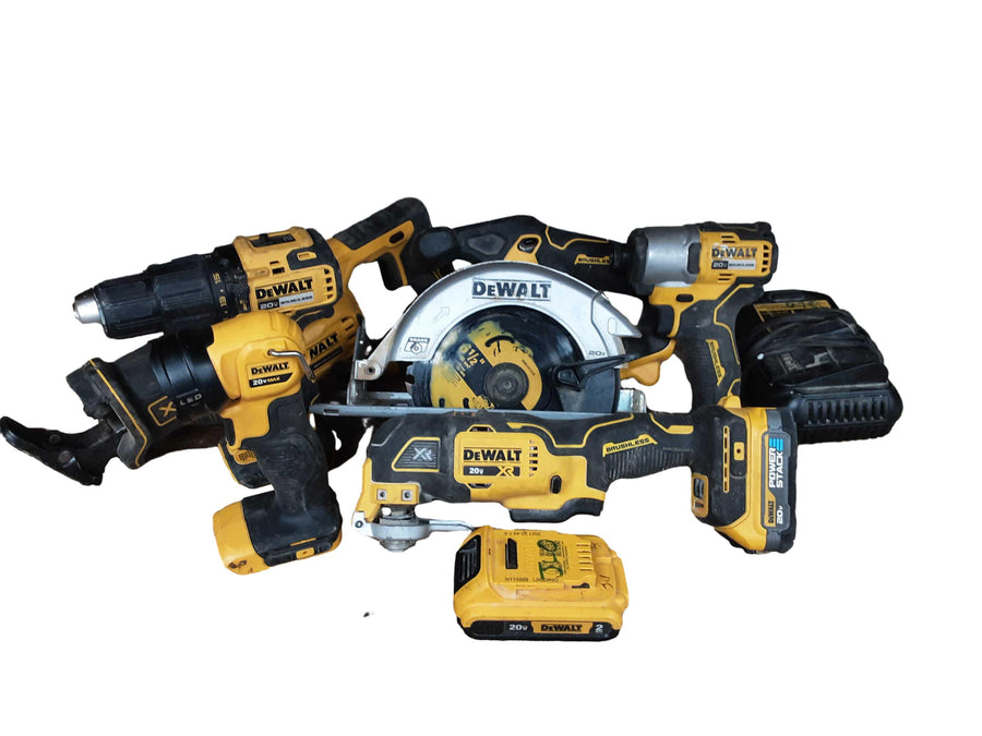 Dewalt Dcd798 Yellow Cordless Hammer Drill