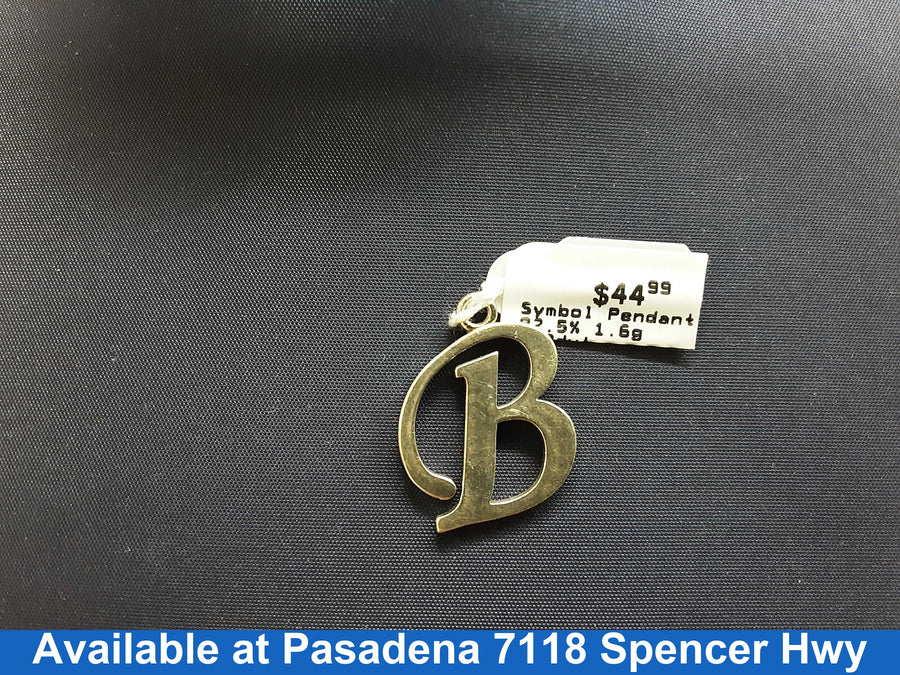 Symbol Pendant - Silver 1.6 grams