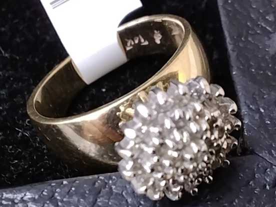 Women's Ring - Yellow Gold 14k (.585) 3.9 grams Size 5