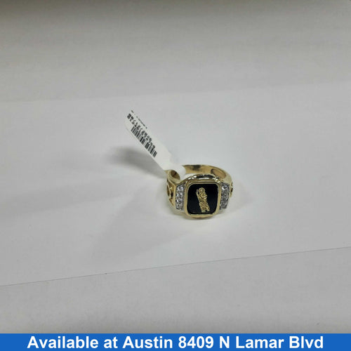 Men's Ring - Yellow Gold 14k (.585) 6 grams Size 8