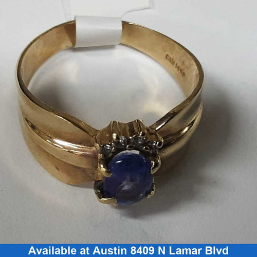 Women's Ring - Yellow Gold 14k (.585) 4.9 grams Size 8