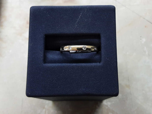 Ring - Wedding Band - Yellow Gold 10k (.417) 1.5 grams Size 20