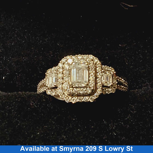 Women's Ring - White Gold 14k (.585) 4.4 grams Size 7