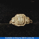 Women's Ring - White Gold 14k (.585) 4.4 grams Size 7
