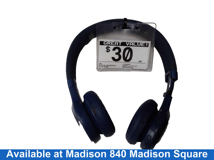 Jbl Live460nc Blue Stereo Headphone