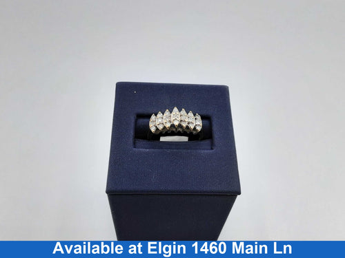 Women's Ring - Yellow Gold 10k (.417) 2.4 grams Size 6