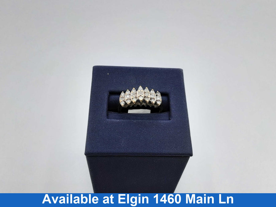 Women's Ring - Yellow Gold 10k (.417) 2.4 grams Size 6