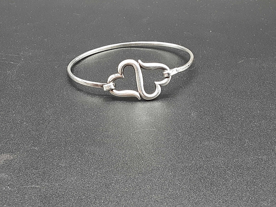 Bangle Bracelet - Silver 10.4 grams 5 inch