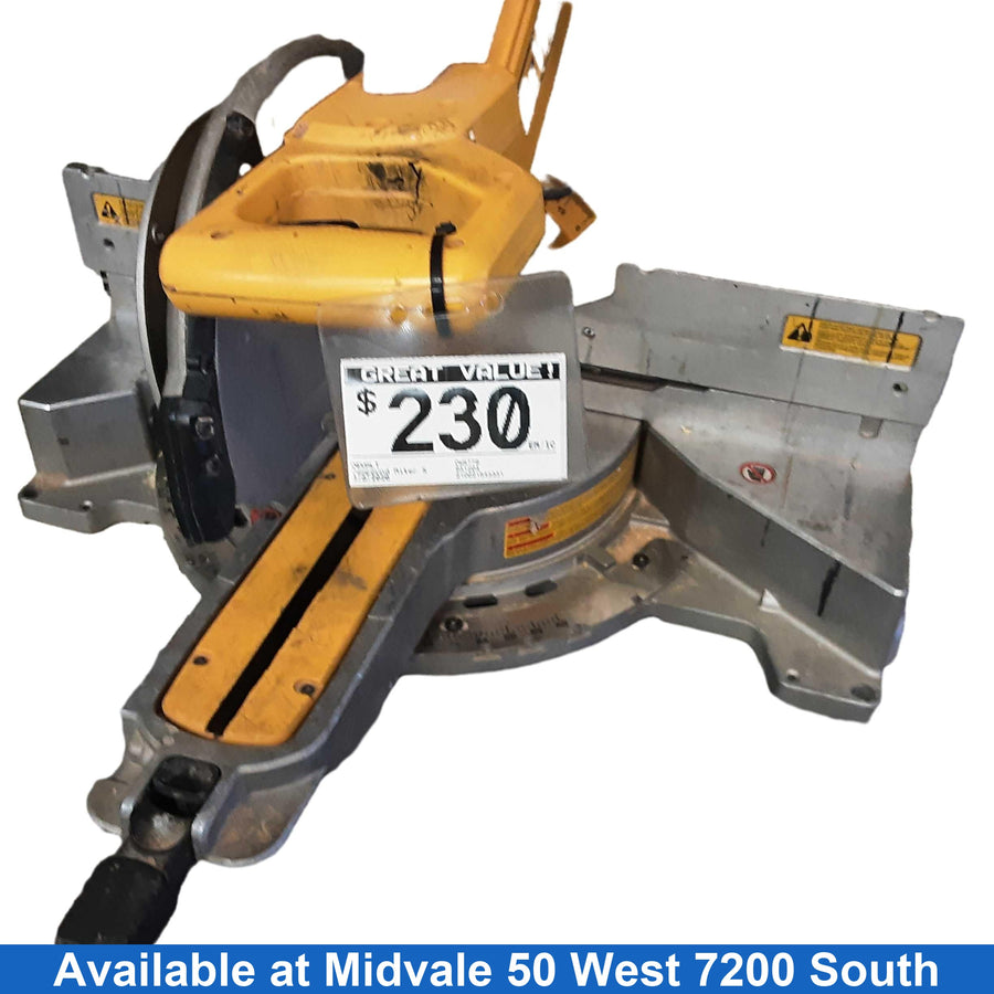 Dewalt Dws779 Yellow Corded Miter Saw