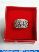 Women's Ring - White Gold 18k (.750) 8.3 grams Size 12
