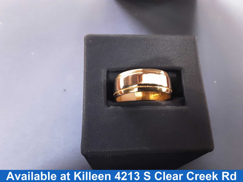 Ring - Wedding Band - Yellow Gold 14k (.585) 5.5 grams Size 7