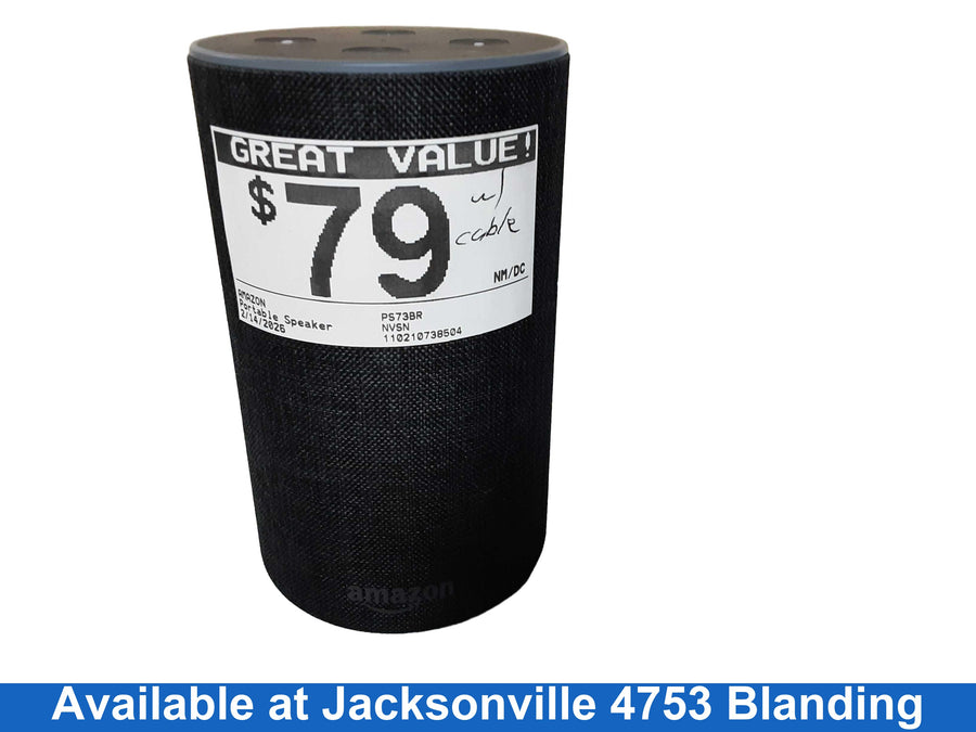 Amazon Ps73br Black Portable Speaker