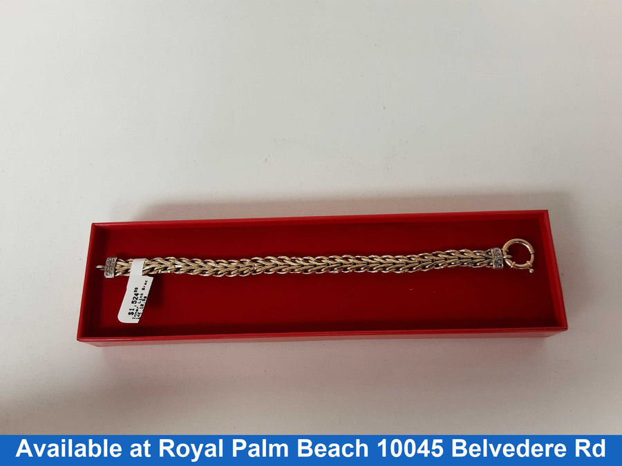 Link Bracelet - Yellow Gold 14k (.585) 10.5 grams 7 inch