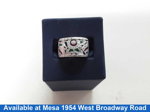 Women's Ring - White Gold 14k (.585) 7.7 grams Size 7