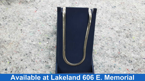 Herringbone Chain - Silver 25.3 grams 20 inch